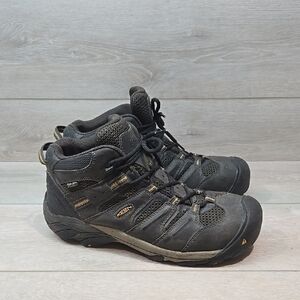 Keen Men's Utility Steel Toe Work Leather/Mesh  Boots Sneakers Sz 11EE Waterproo
